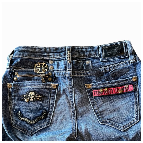 Robin's Jean Denim - Robin’s Jean Skull Jeans